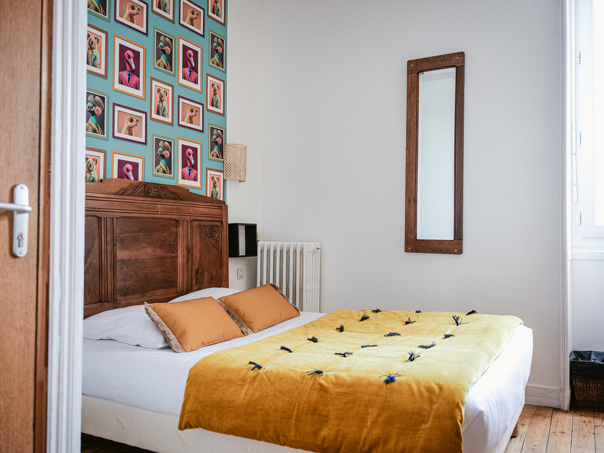 Chambre double classique hôtel de la paix