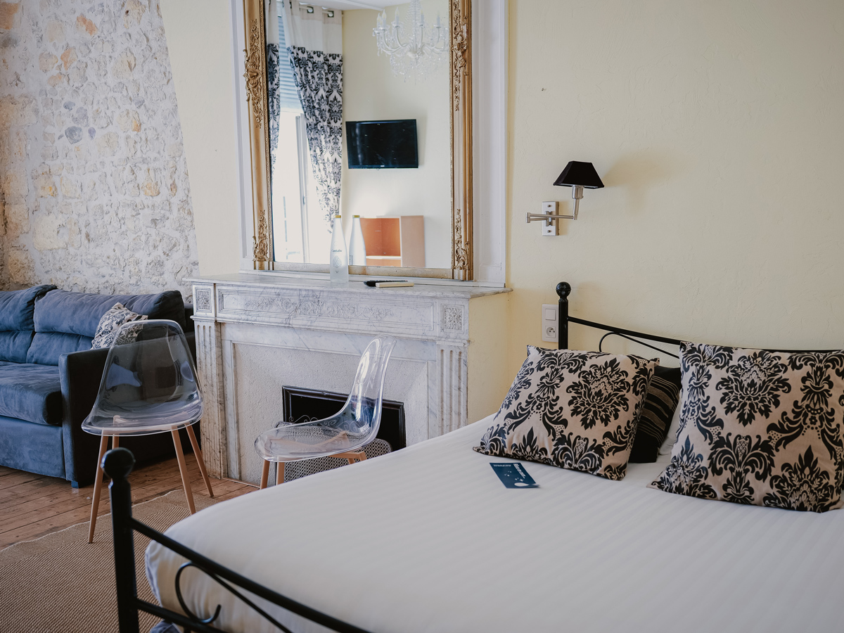 Chambre double romantique 5 personnes